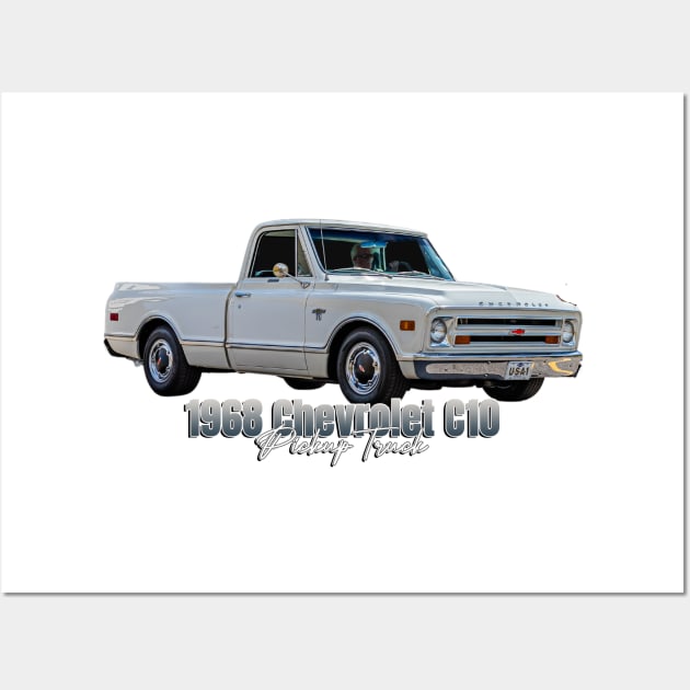 1968  Chevrolet C10 Pickup Truck Wall Art by Gestalt Imagery